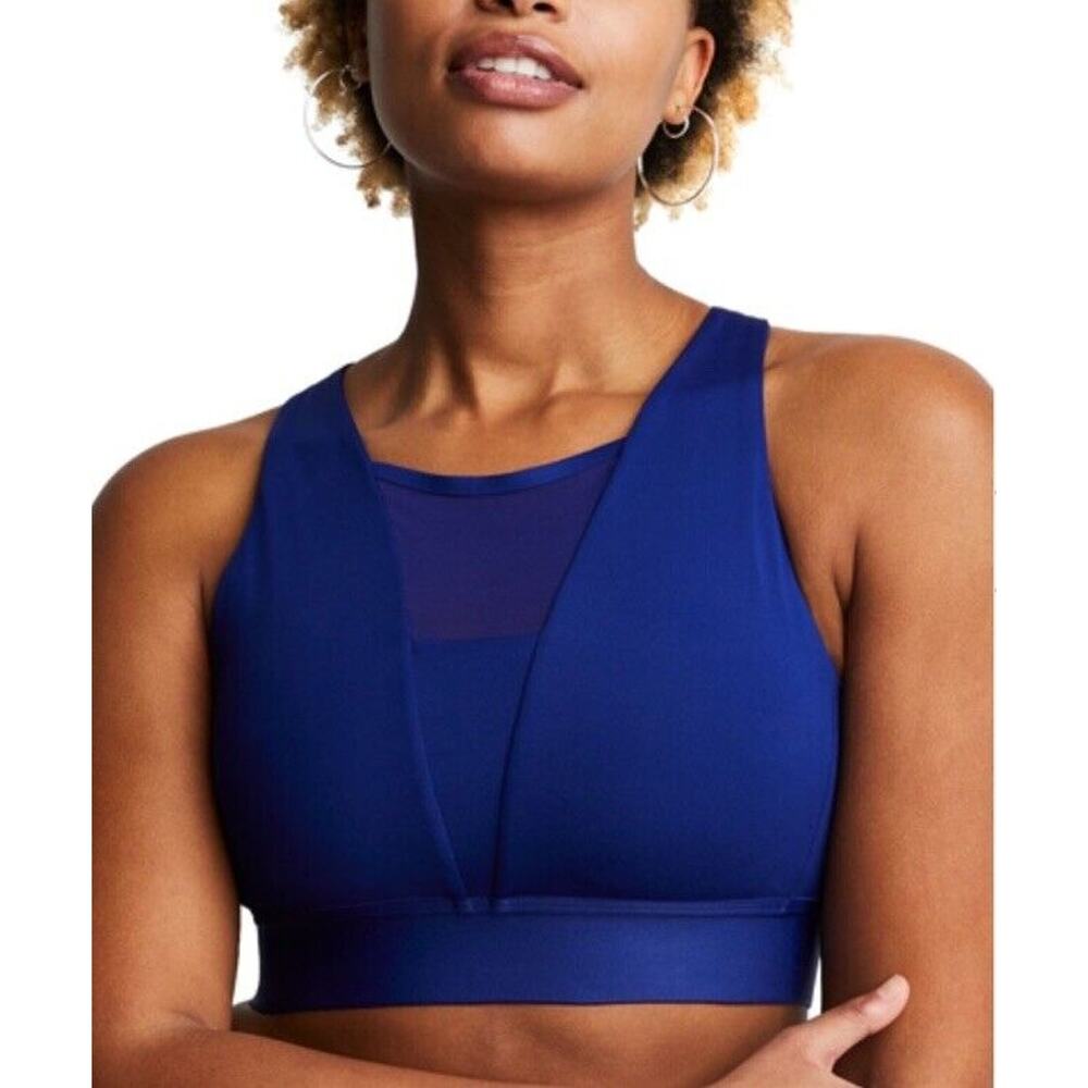 Champion Sports Bra XS Absolute Eco Shape Double Dry Racerback Pullover Maximum